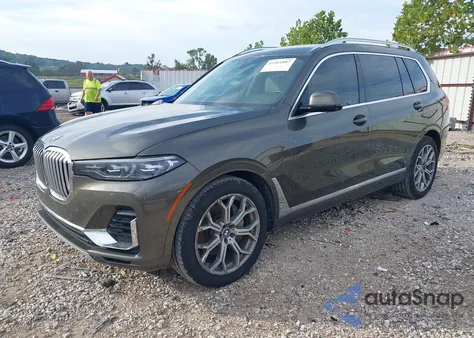 2020 BMW X7 xDrive40I from USA, damaged, VIN 5UXCW2C01L9A03574